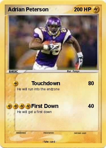 Pokemon Adrian Peterson