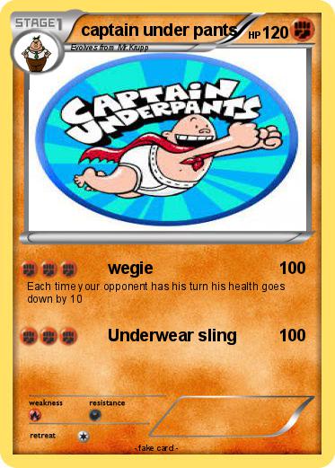 Pokemon captain under pants