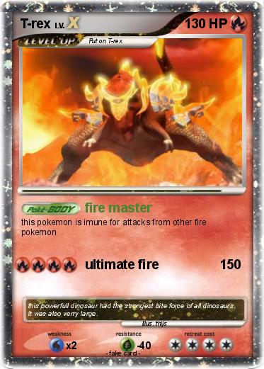 Pokemon T-rex