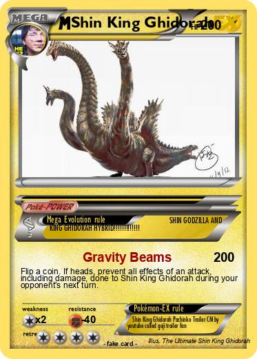 Pokemon Shin King Ghidorah
