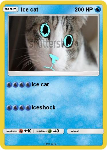 Pokemon Ice cat