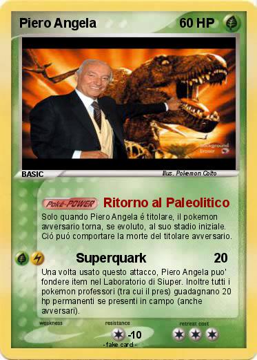 Pokemon Piero Angela