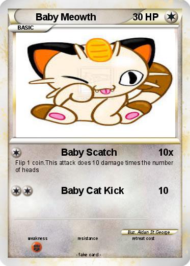 Pokemon Baby Meowth