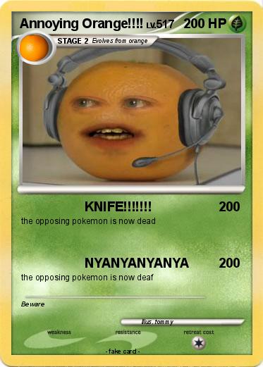 Pokemon Annoying Orange!!!!
