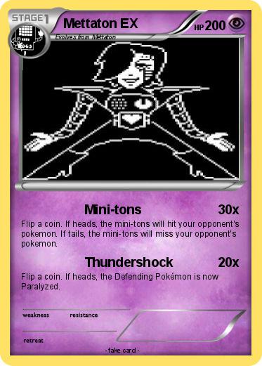 Pokemon Mettaton EX