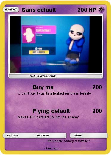 Pokemon Sans default