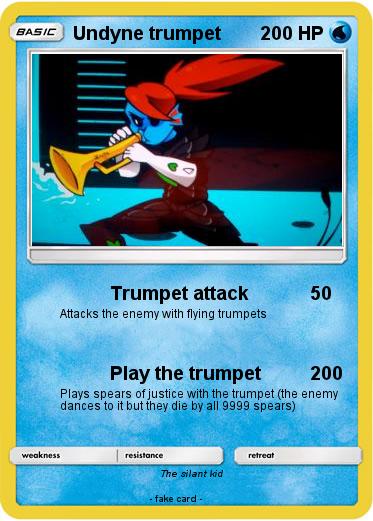 Pokemon Undyne trumpet