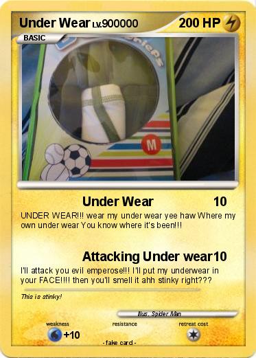Pokemon Under Wear