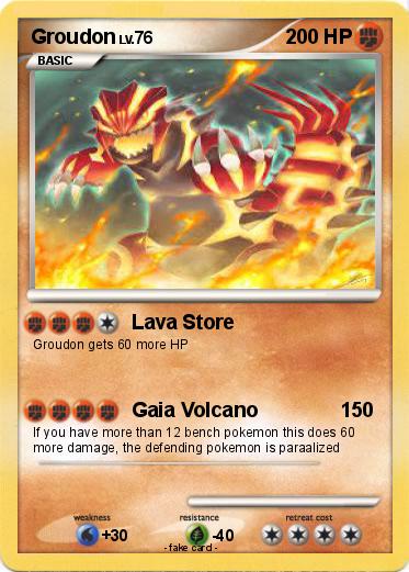 Pokemon Groudon