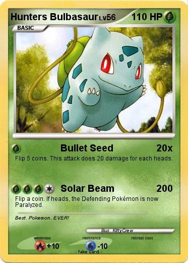 Pokemon Hunters Bulbasaur
