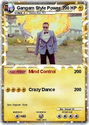 Pokemon Gangam Style Power