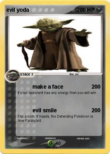 Pokemon evil yoda