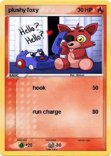Pokemon plushy foxy