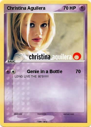 Pokemon Christina Aguilera