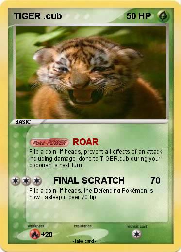Pokemon TIGER .cub