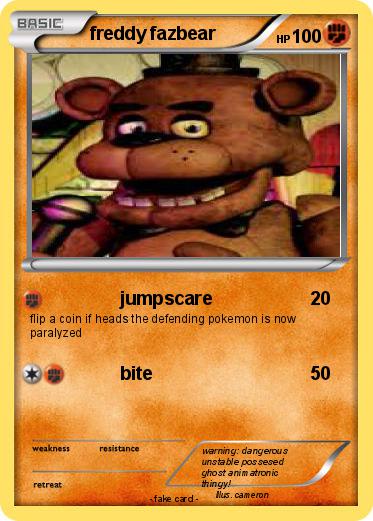 Pokemon freddy fazbear