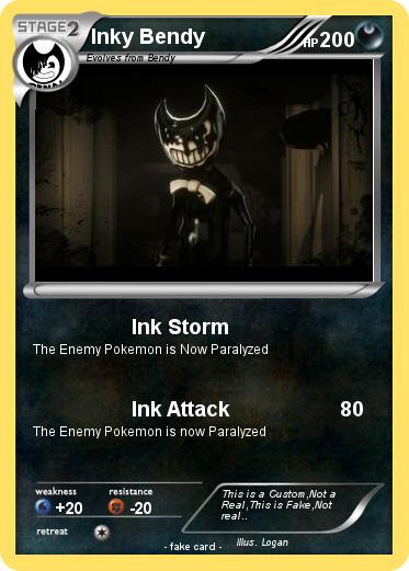 Pokemon Inky Bendy