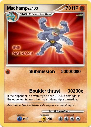 Pokemon Machamp