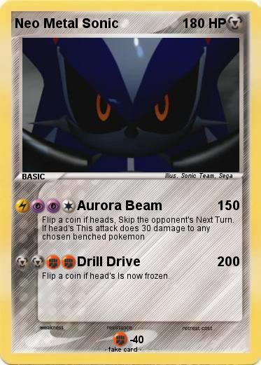 Pokemon Neo Metal Sonic
