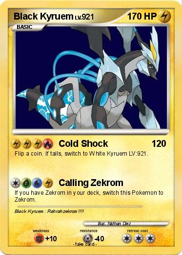 Pokemon Black Kyruem
