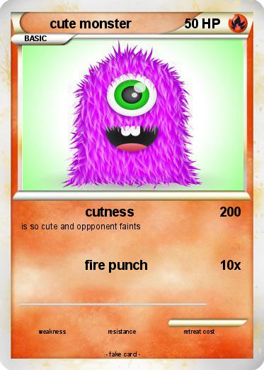 Pokemon cute monster
