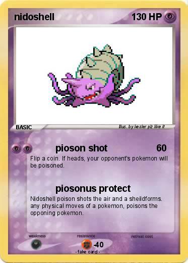 Pokemon nidoshell