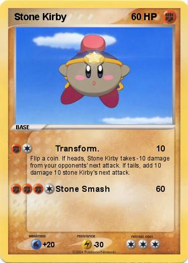 Pokemon Stone Kirby