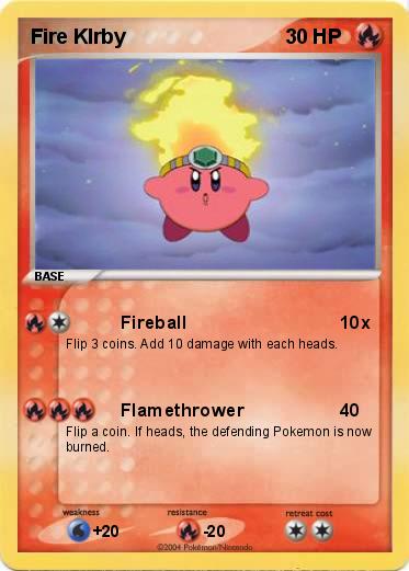 Pokemon Fire KIrby