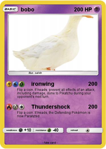 Pokemon bobo