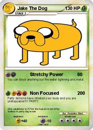 Pokemon Jake The Dog