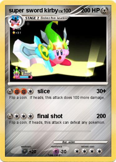 Pokemon super sword kirby