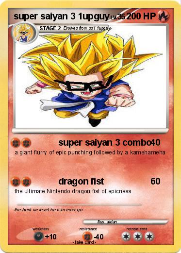 Pokemon super saiyan 3 1upguy