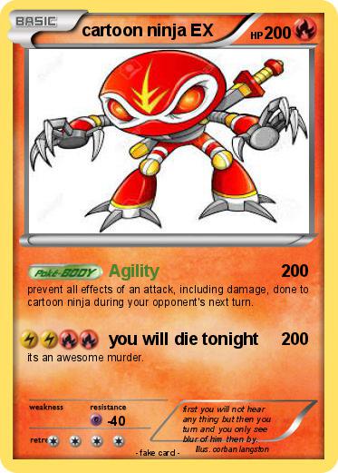 Pokemon cartoon ninja EX
