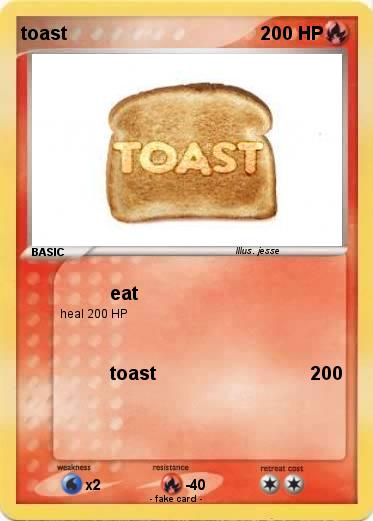 Pokemon toast