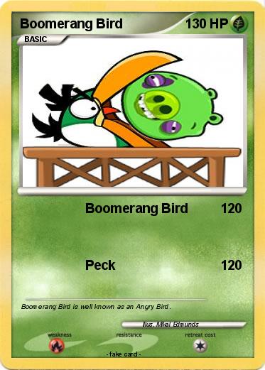 Pokemon Boomerang Bird