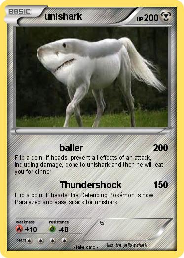 Pokemon unishark