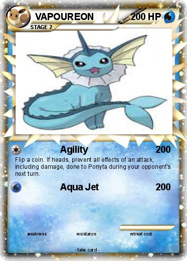 Pokemon VAPOUREON