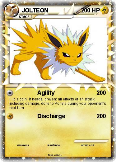 Pokemon JOLTEON