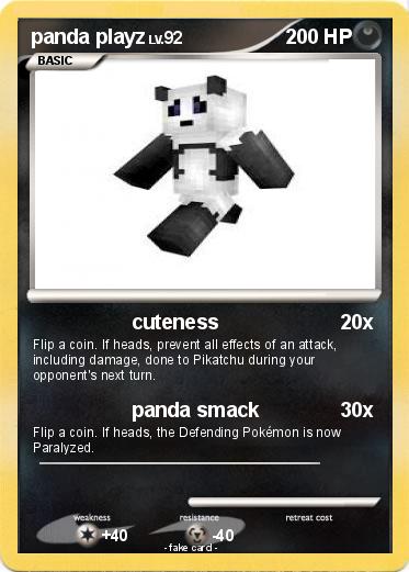 Pokemon panda playz