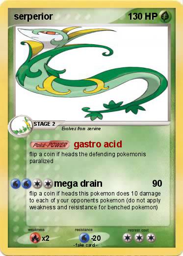 Pokemon serperior