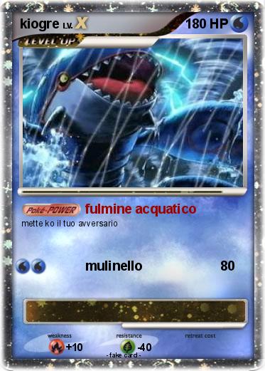 Pokemon kiogre