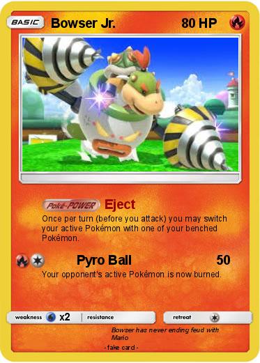 Pokemon Bowser Jr.