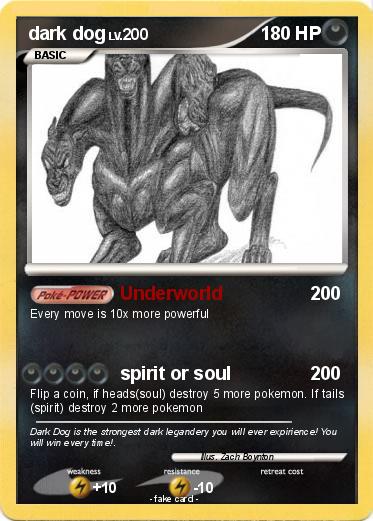 Pokemon dark dog