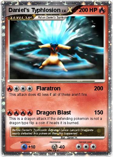 Pokemon Daniel's Typhlosion
