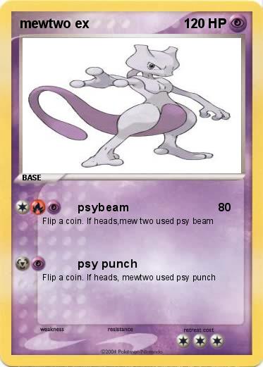 Pokemon mewtwo ex