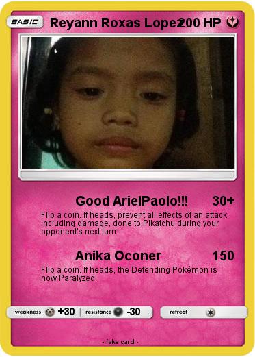 Pokemon Reyann Roxas Lopez