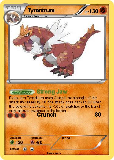 Pokemon Tyrantrum