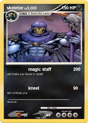 Pokemon skeletor