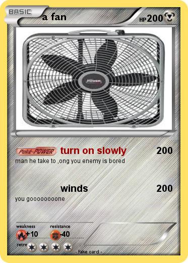 Pokemon a fan