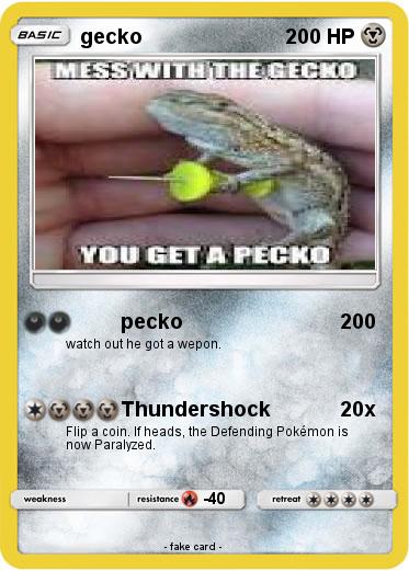 Pokemon gecko